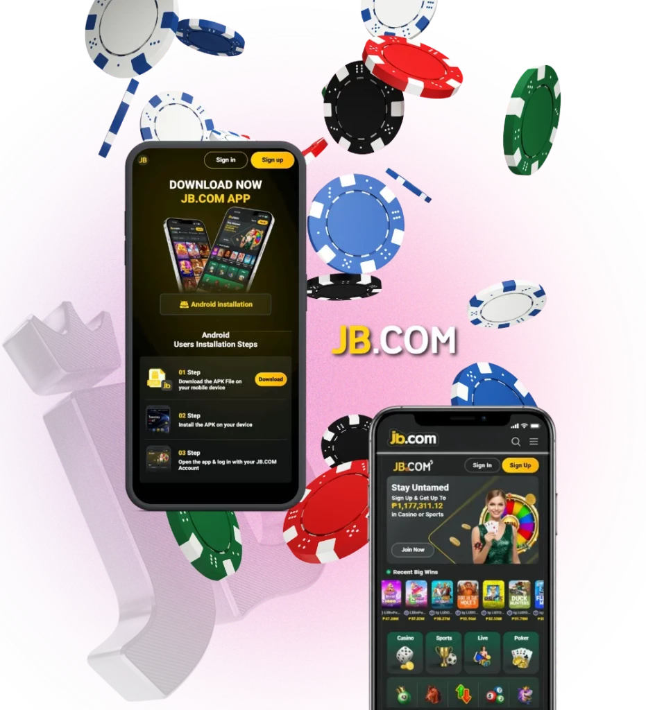 Downloading the JB Casino app for Android